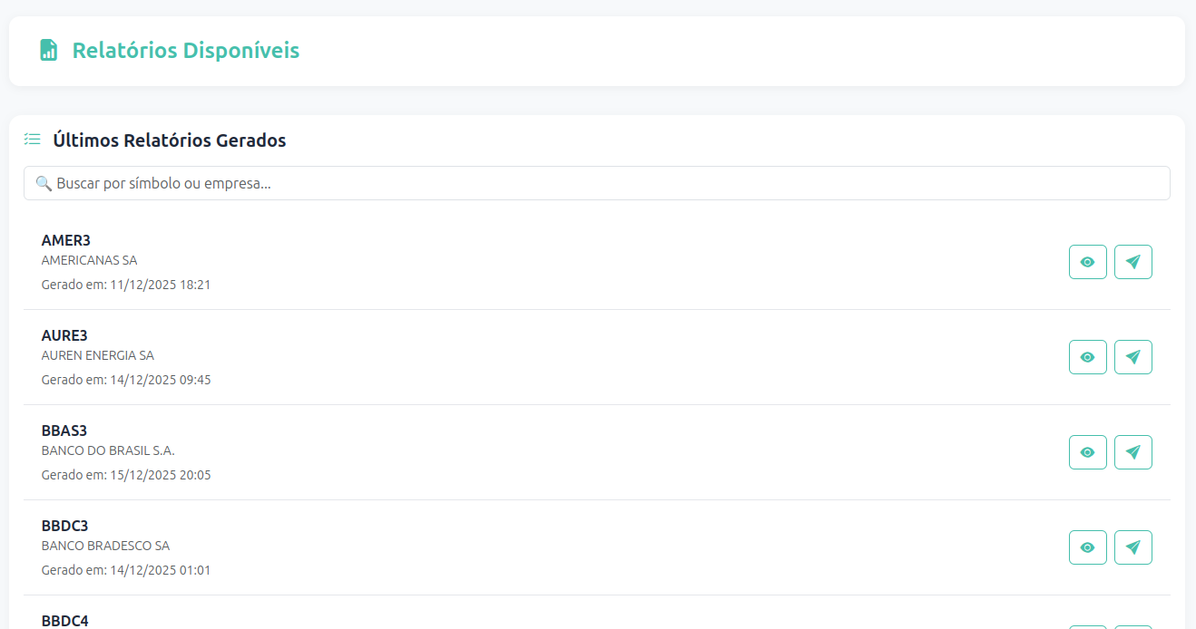 Análise inteligente